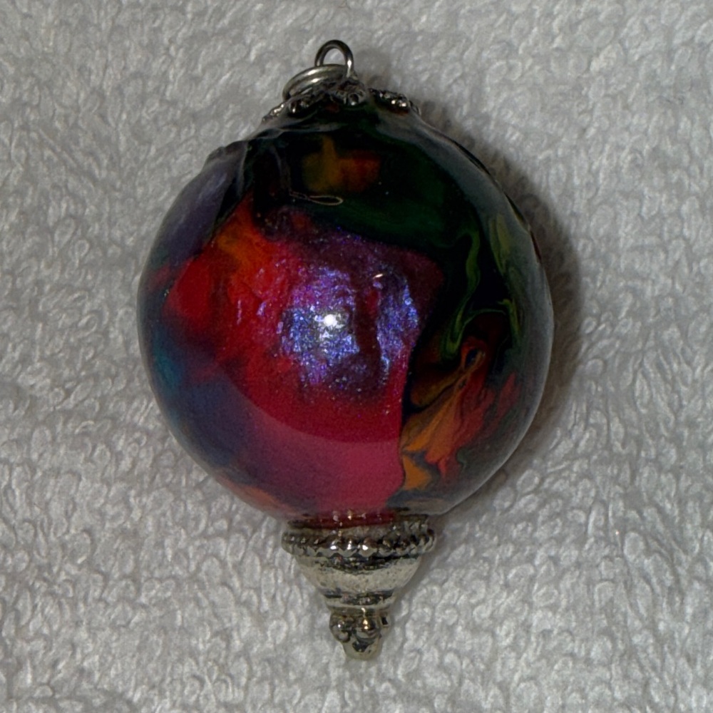 Vibrant Multicolor Pendant Necklace